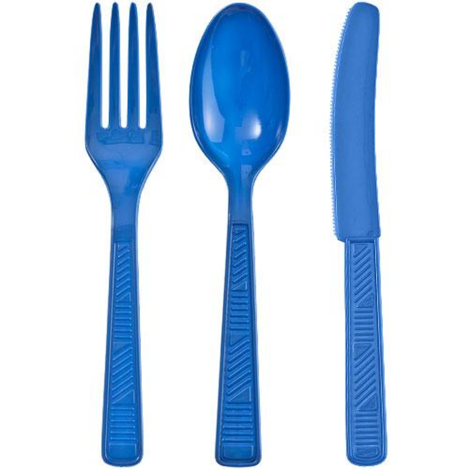 Blue Cutlery Combo Plastic Disposable
