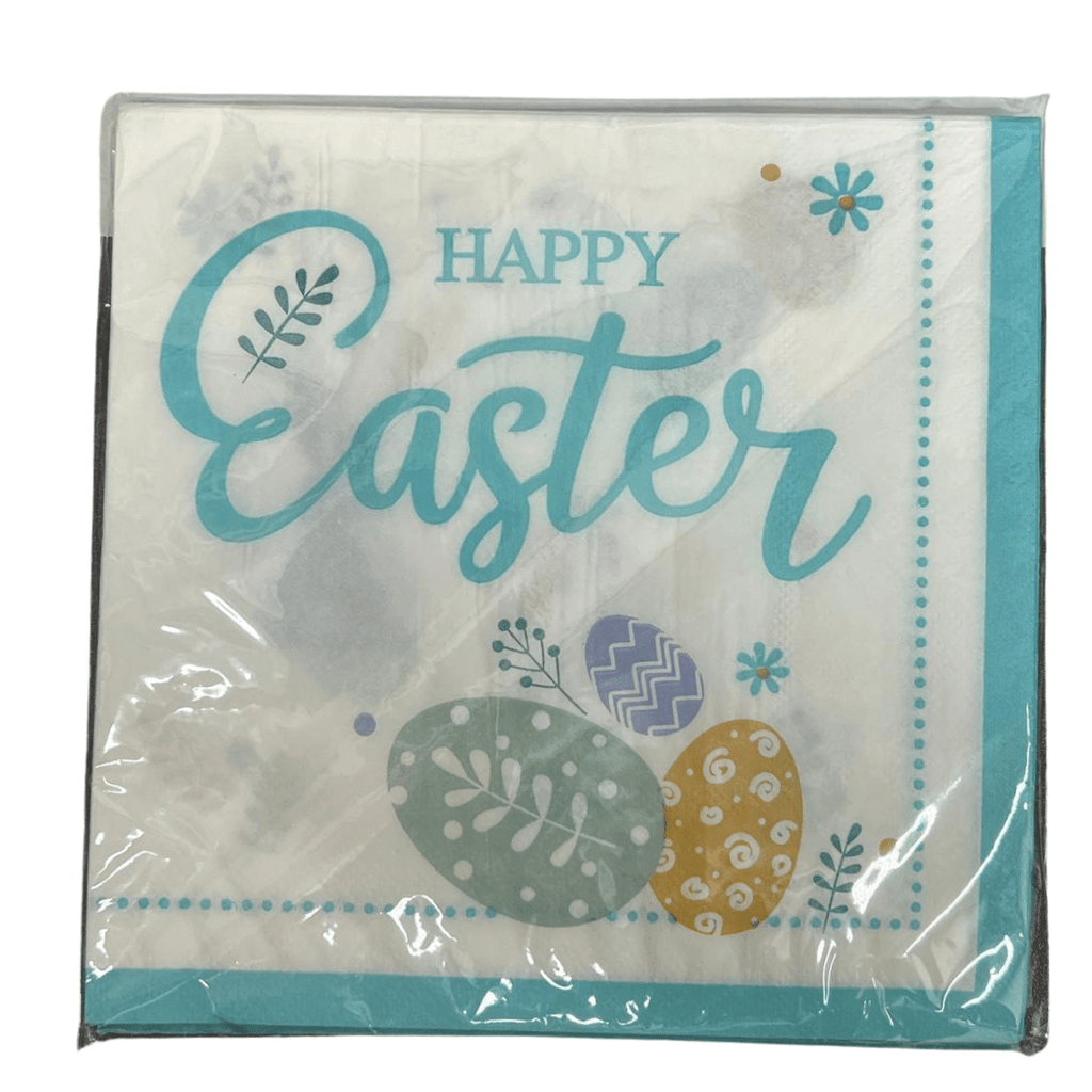 Lunch Napkin Easter 16 Pack | Multicolor Design