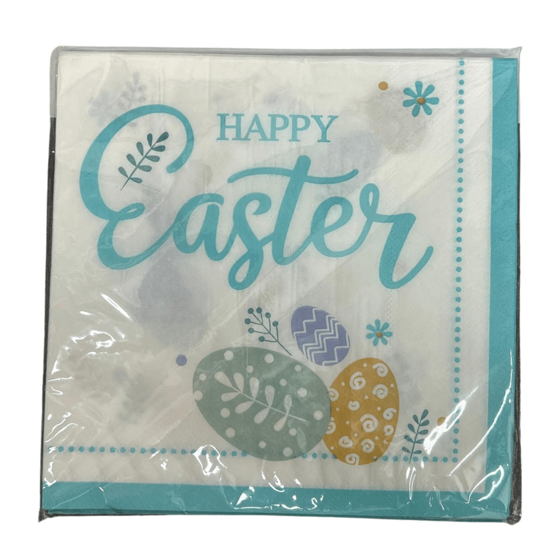 Lunch Napkin Easter 16 Pack | Multicolor Design