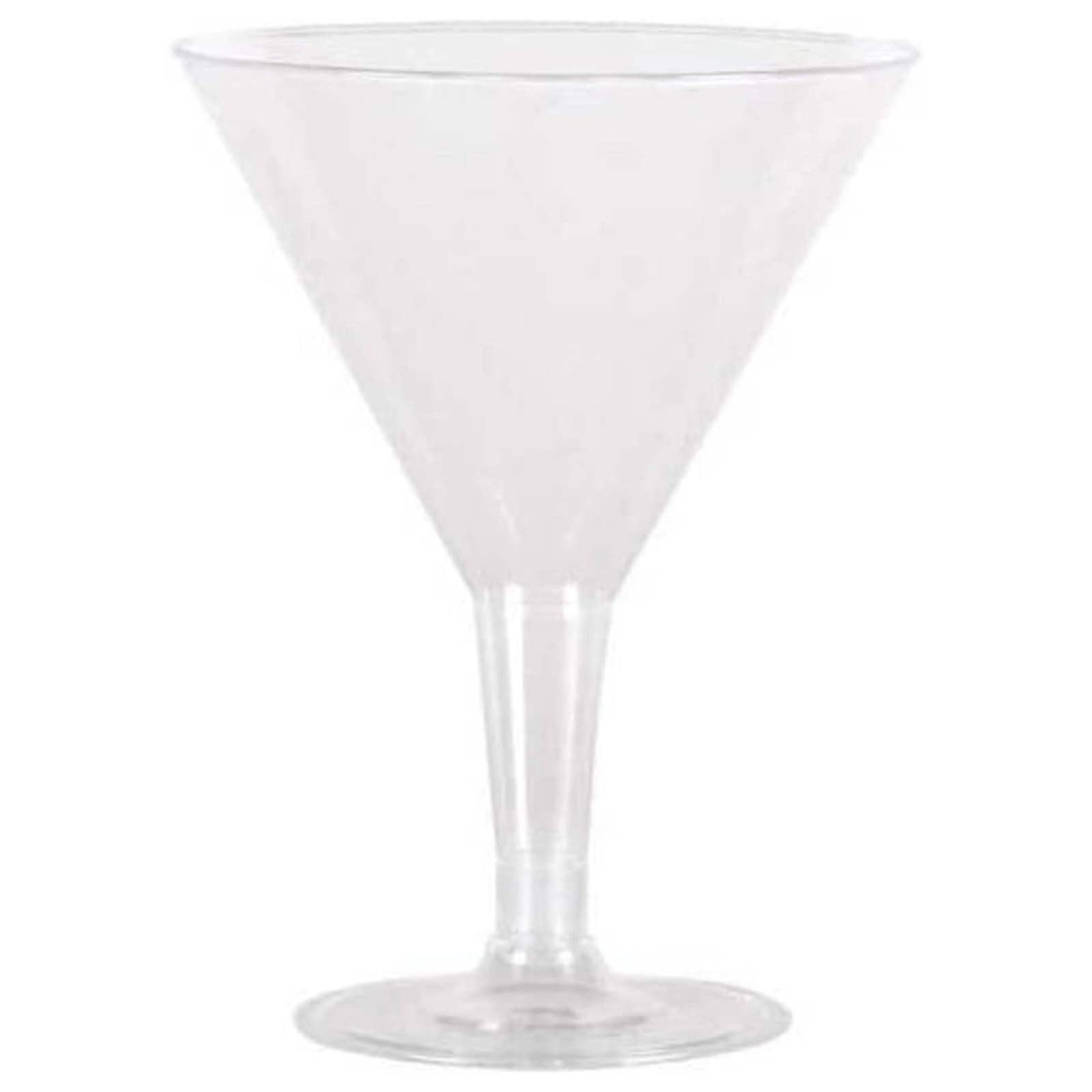 7oz Martini Plastic Clear