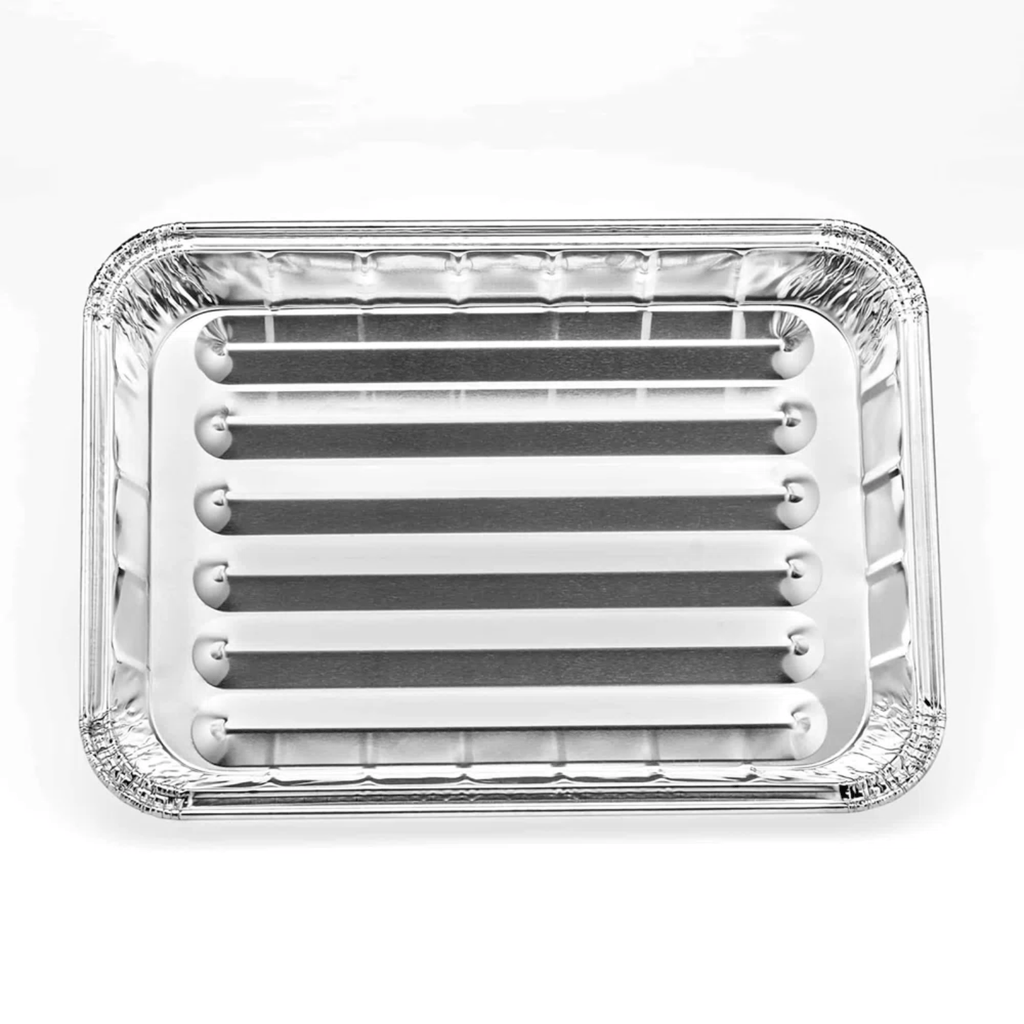 6.5x8.75x1 Small /Mini Broiler Baking Pan Disposable Aluminum