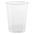 *BUY BULK* 10oz Glasses Tumbler Clear Fancy Heavy plastic