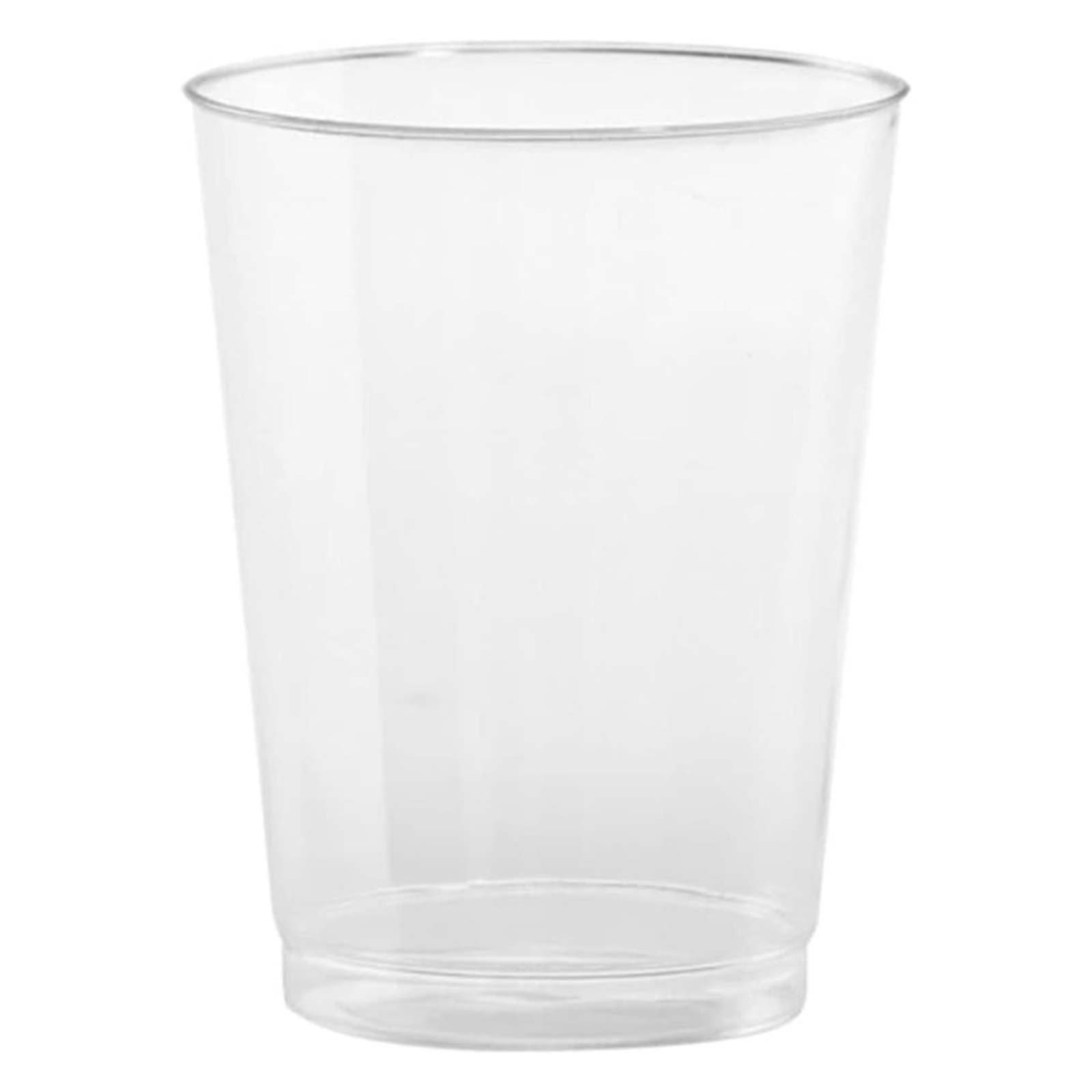 *BUY BULK* 10oz Glasses Tumbler Clear Fancy Heavy plastic