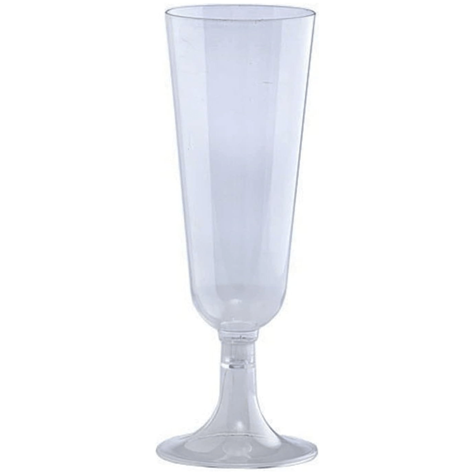 5oz Flute Champagne Glasses Heavyweight Elegant Plastic