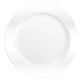 *JUMBO PACK* Magnificence 9" White Plate Heavy weight Plastic Dinner
