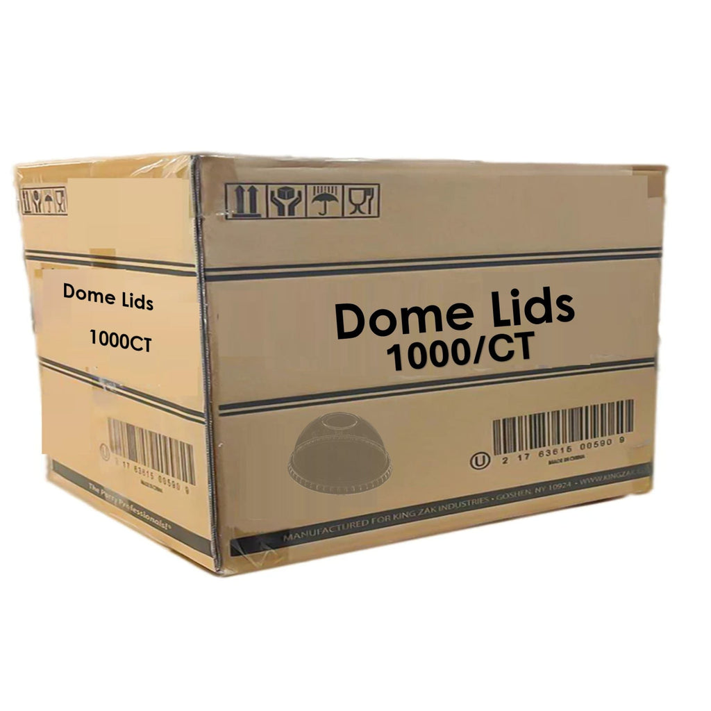 *WHOLESALE* Dome Pet Lid with 0.75" Hole Fits 12, 16, 20 & 24 oz Cups 1000/Case