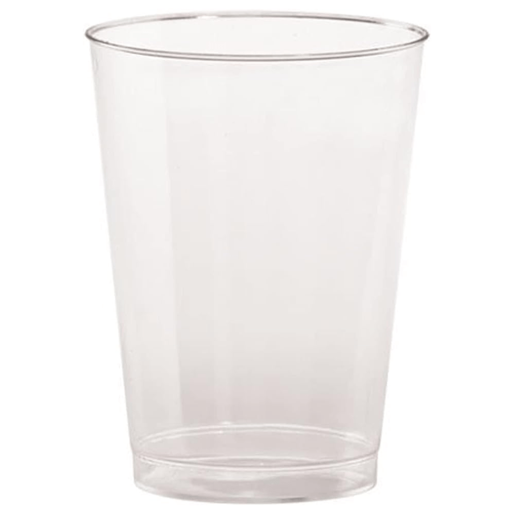 7oz Wine Glasses  Clear Tumbler Heavyweight Plastic