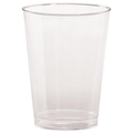 7oz Wine Glasses  Clear Tumbler Heavyweight Plastic