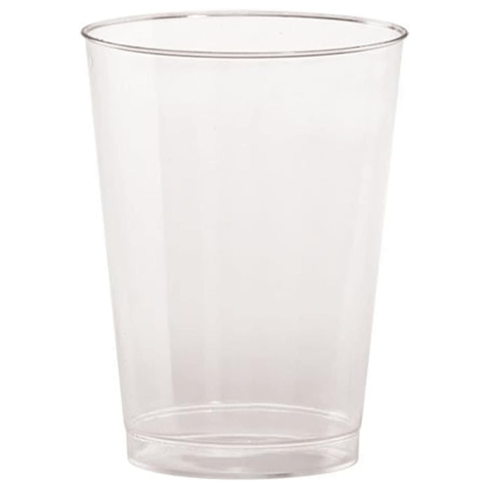 7oz Wine Glasses  Clear Tumbler Heavyweight Plastic