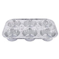 Muffin Foil Pan 6 Cup Section Disposable Aluminum