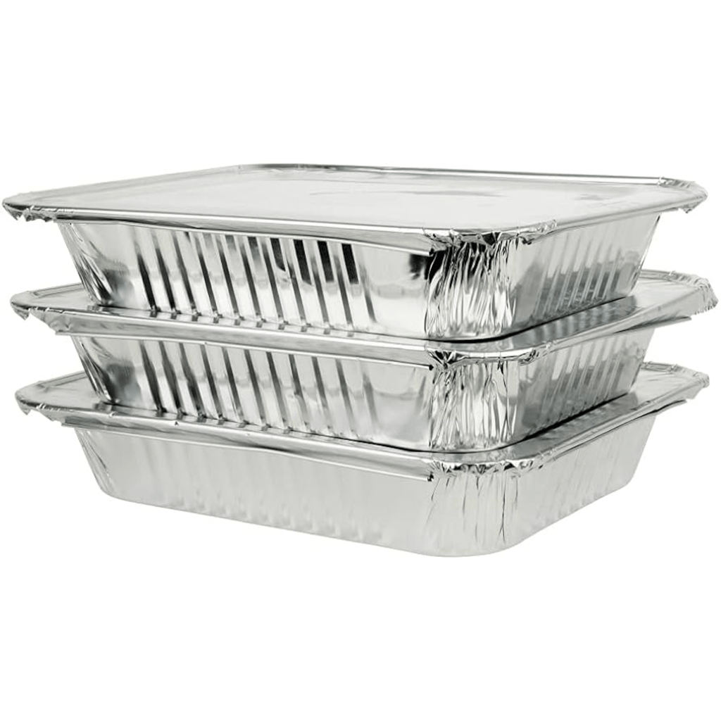 *WHOLESALE* Half Size LID for 9x13 for All Weight Pans Aluminum 100/case