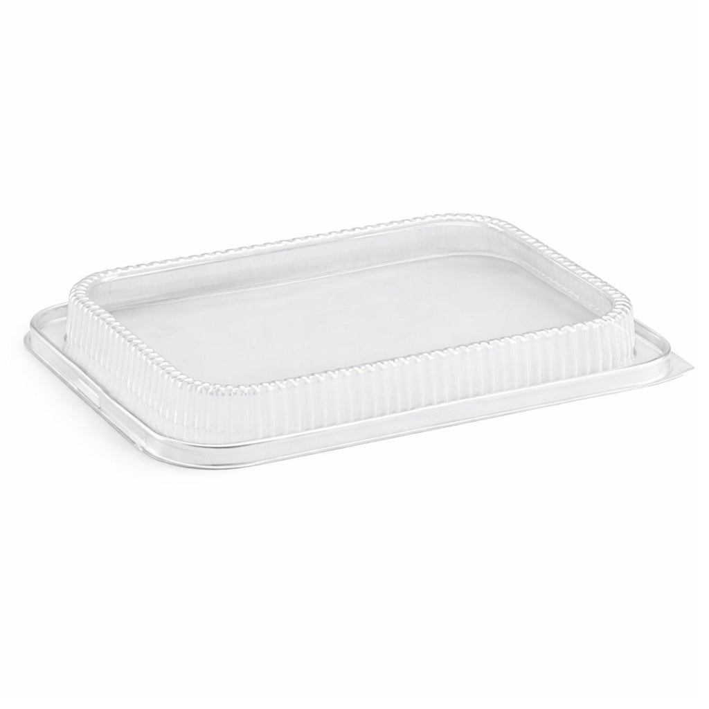 Dome Lids Plastic for 9"x13" Half Size Aluminum Foil Pan