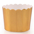 Gold Floral Baking Cups 20 Pack