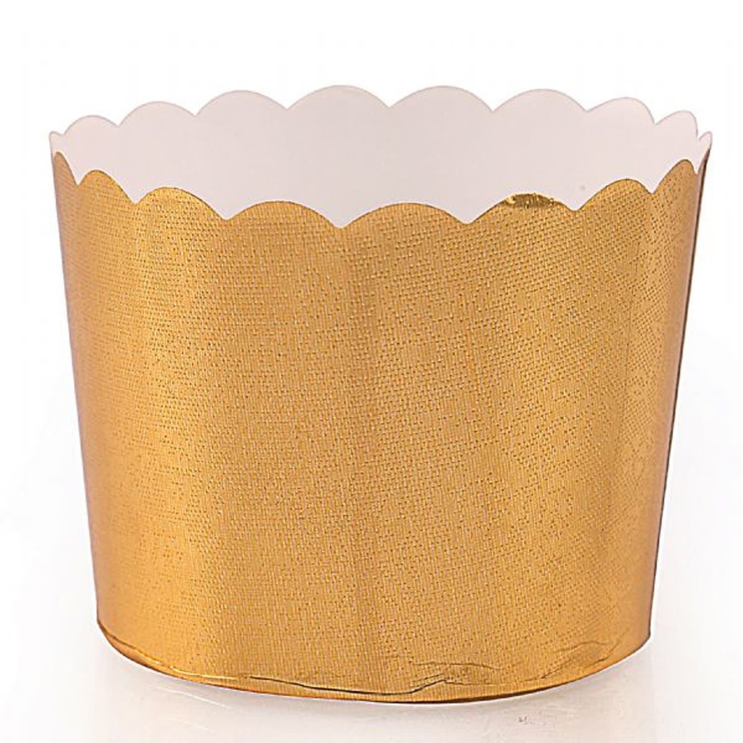 Gold Floral Baking Cups 20 Pack