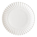 9" Paper Lunch Plates - White Color Disposable Plates Blue Sky 100 Pieces