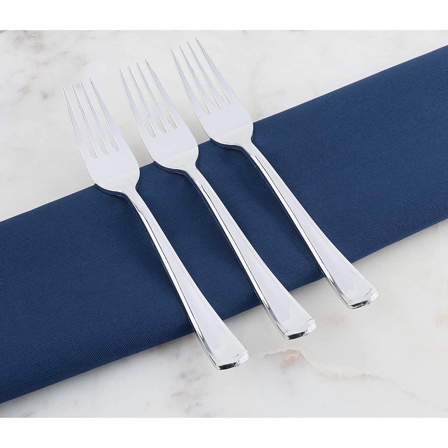 Dynasty Plastic Silver Forks