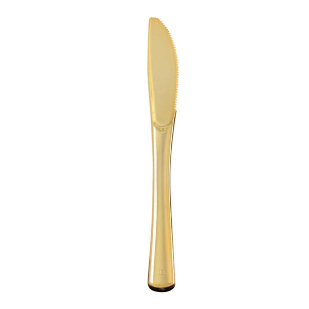 Dynasty Plastic Gold Knives