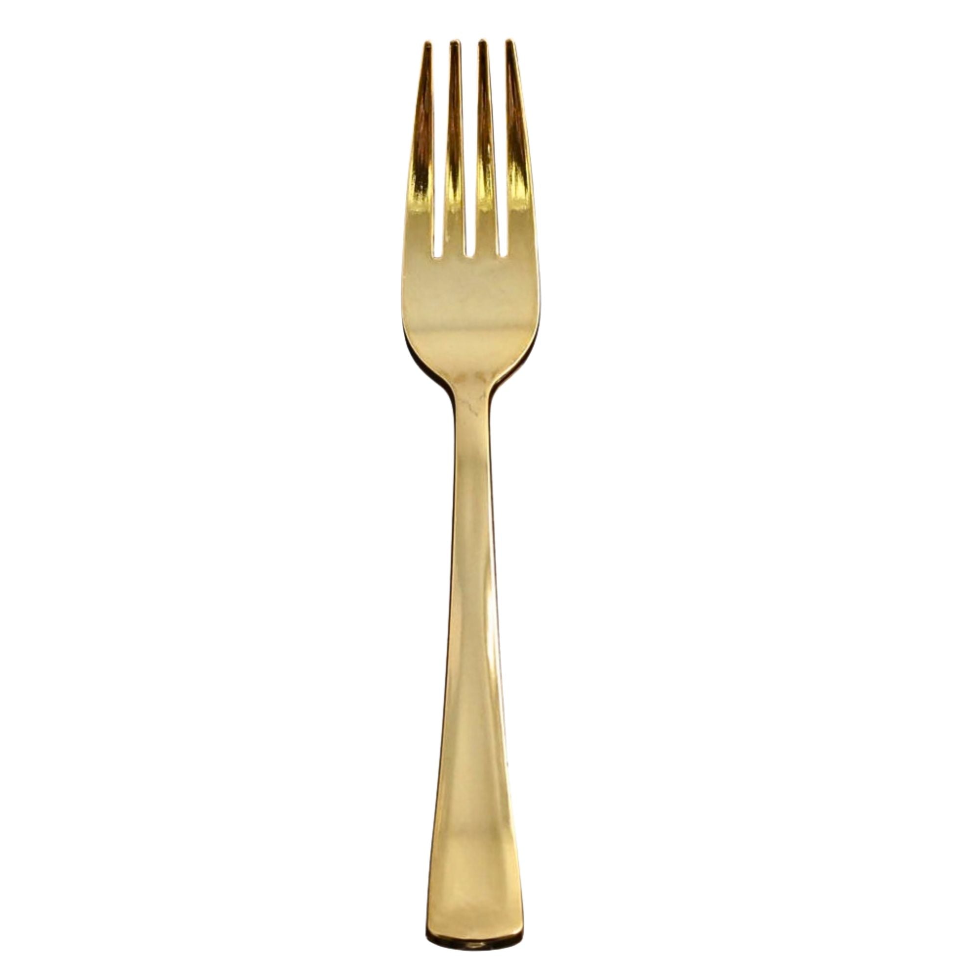Dynasty Plastic Gold Forks