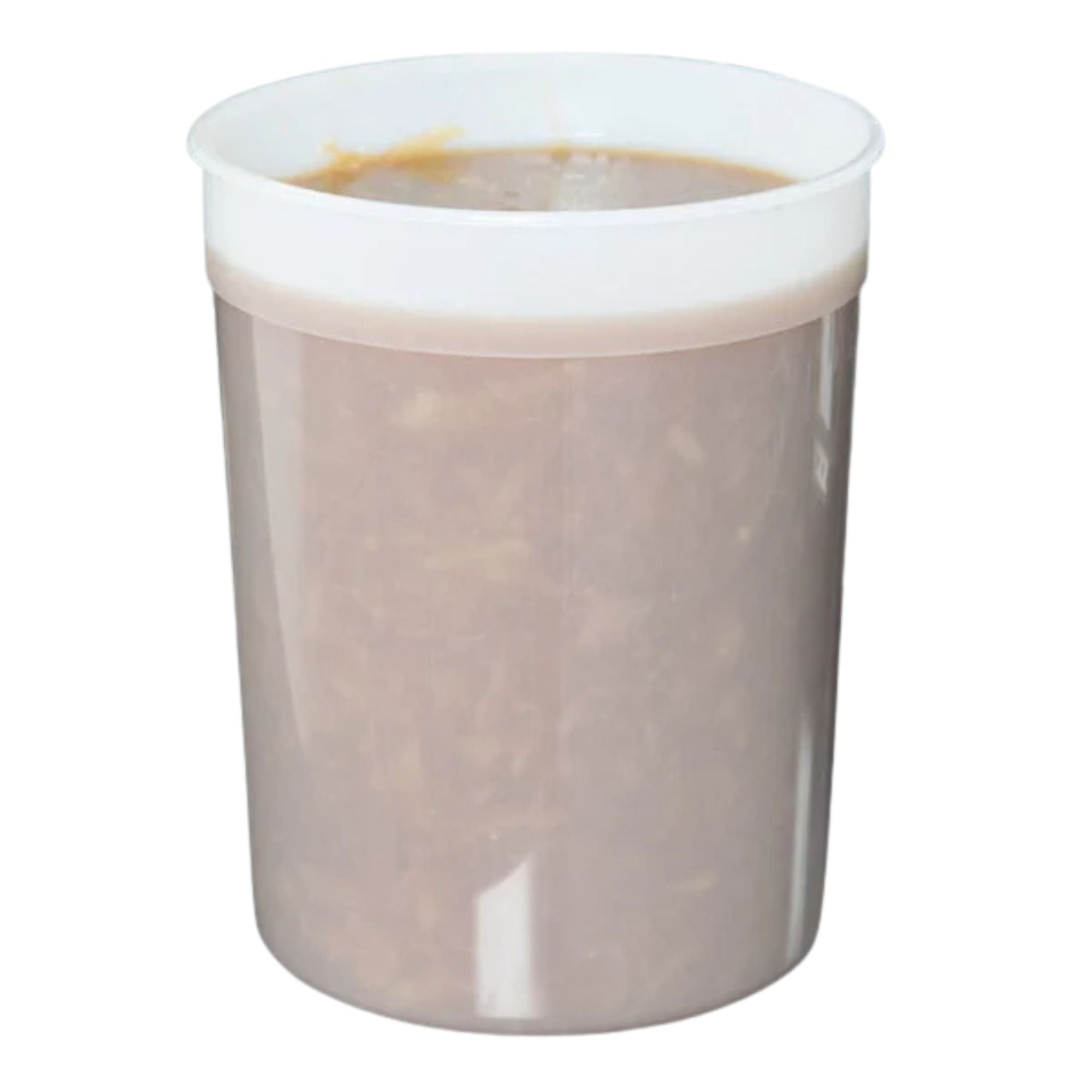 128oz Storage Containers with Lids Disposable Plastic