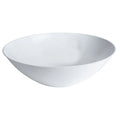 Organic 16oz Full White Rim Bowls Plastic