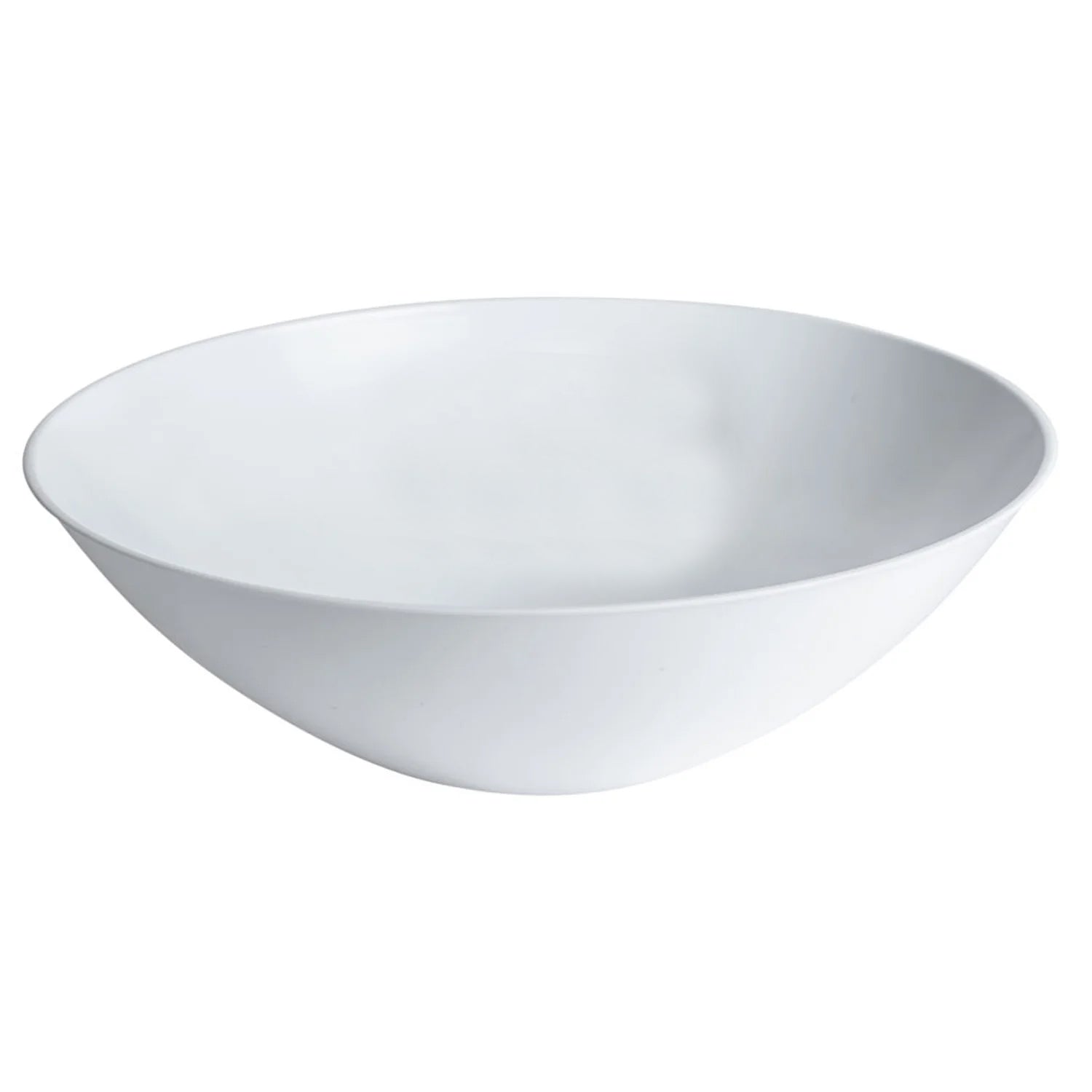 Organic 16oz Full White Rim Bowls Plastic
