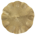 Gold Plastic Braided Chargers 14.5″ 2 Pack Tablesettings Decorline 2 Pieces
