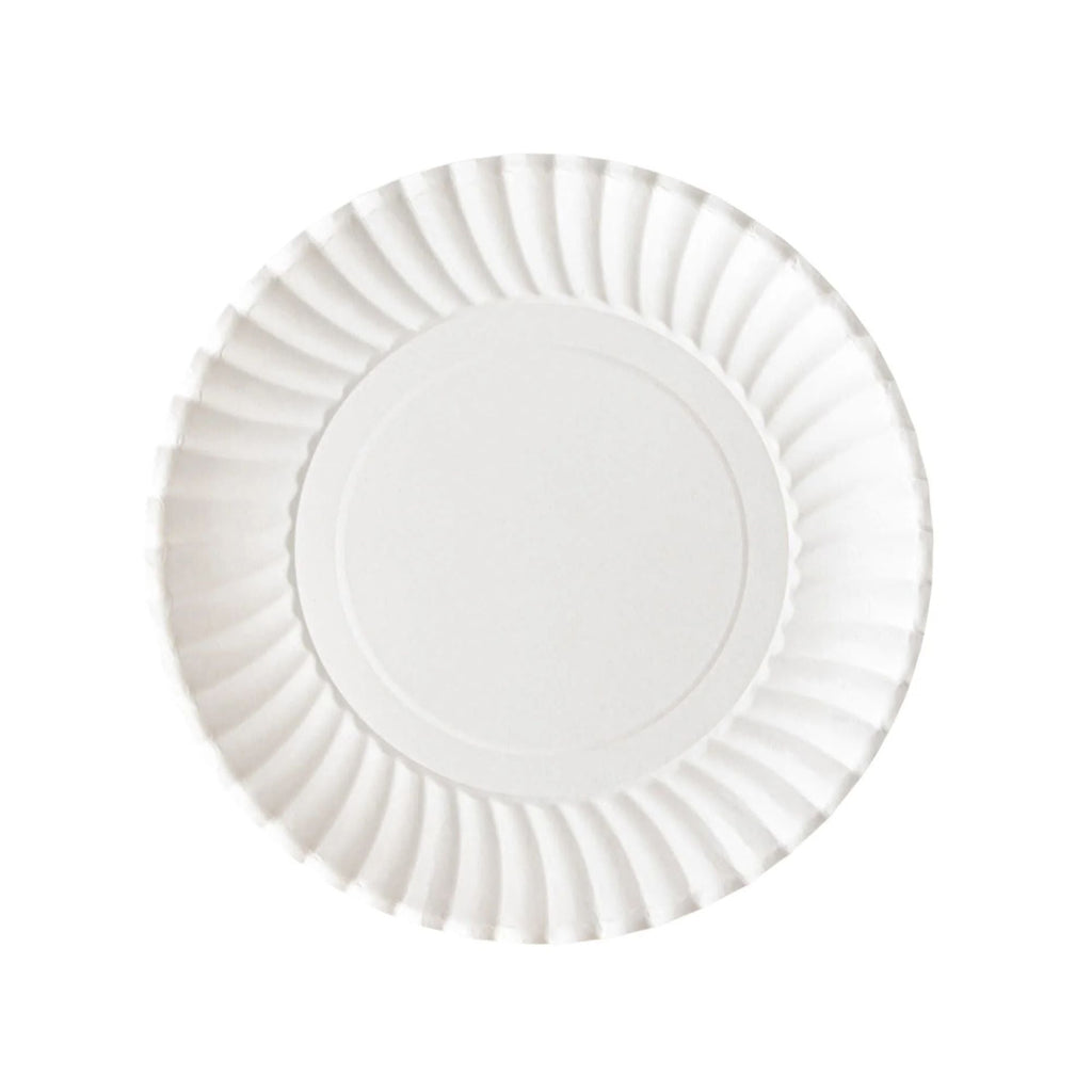 Premium 7" Disposable Paper Lunch Plates