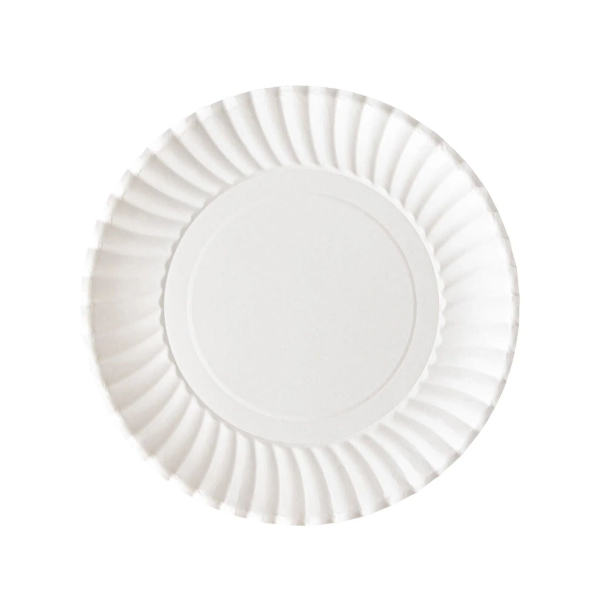 Premium 7" Disposable Paper Lunch Plates