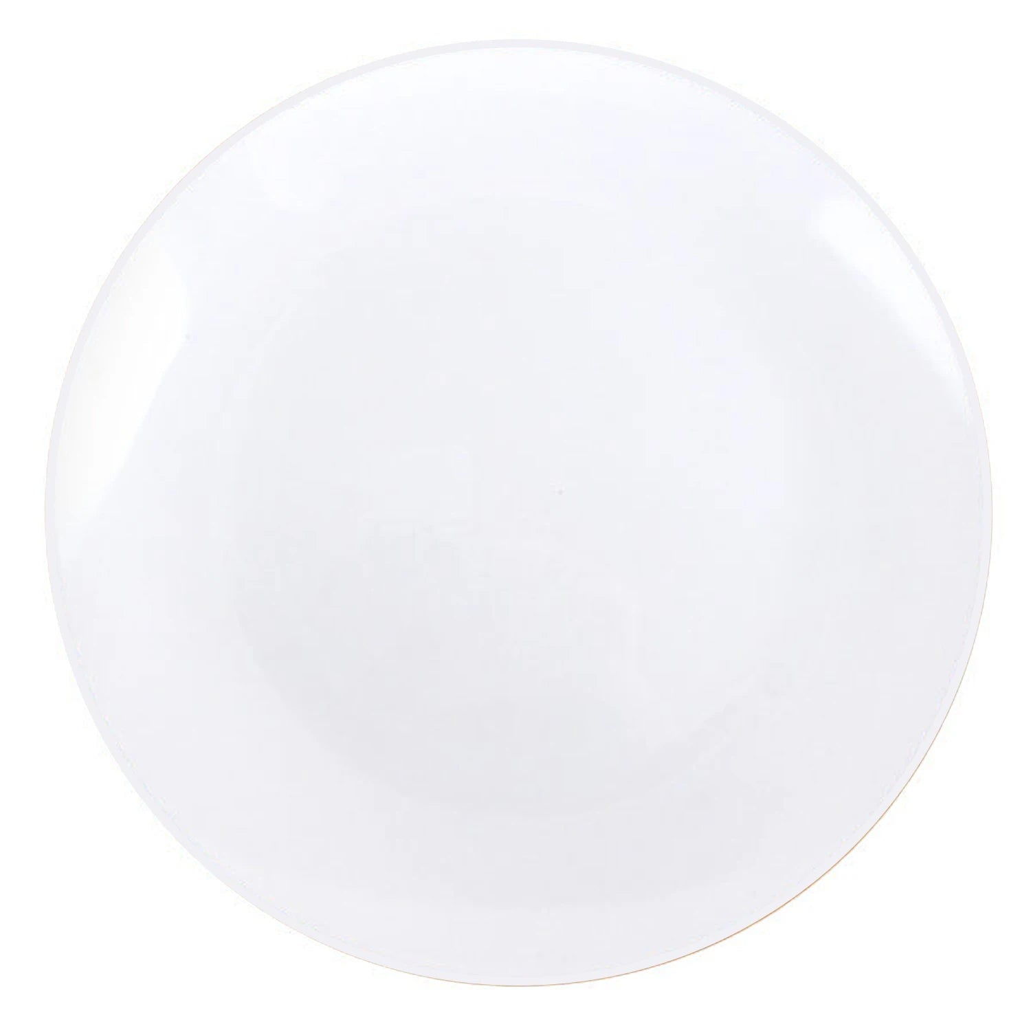 Elegant Organic Plastic Plates - White Dinnerware Set (Wholesale)