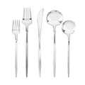 NOVELTY Cutlery Elegant Plastic Disposable Combo Set Tablesettings Decorline 40 Pieces