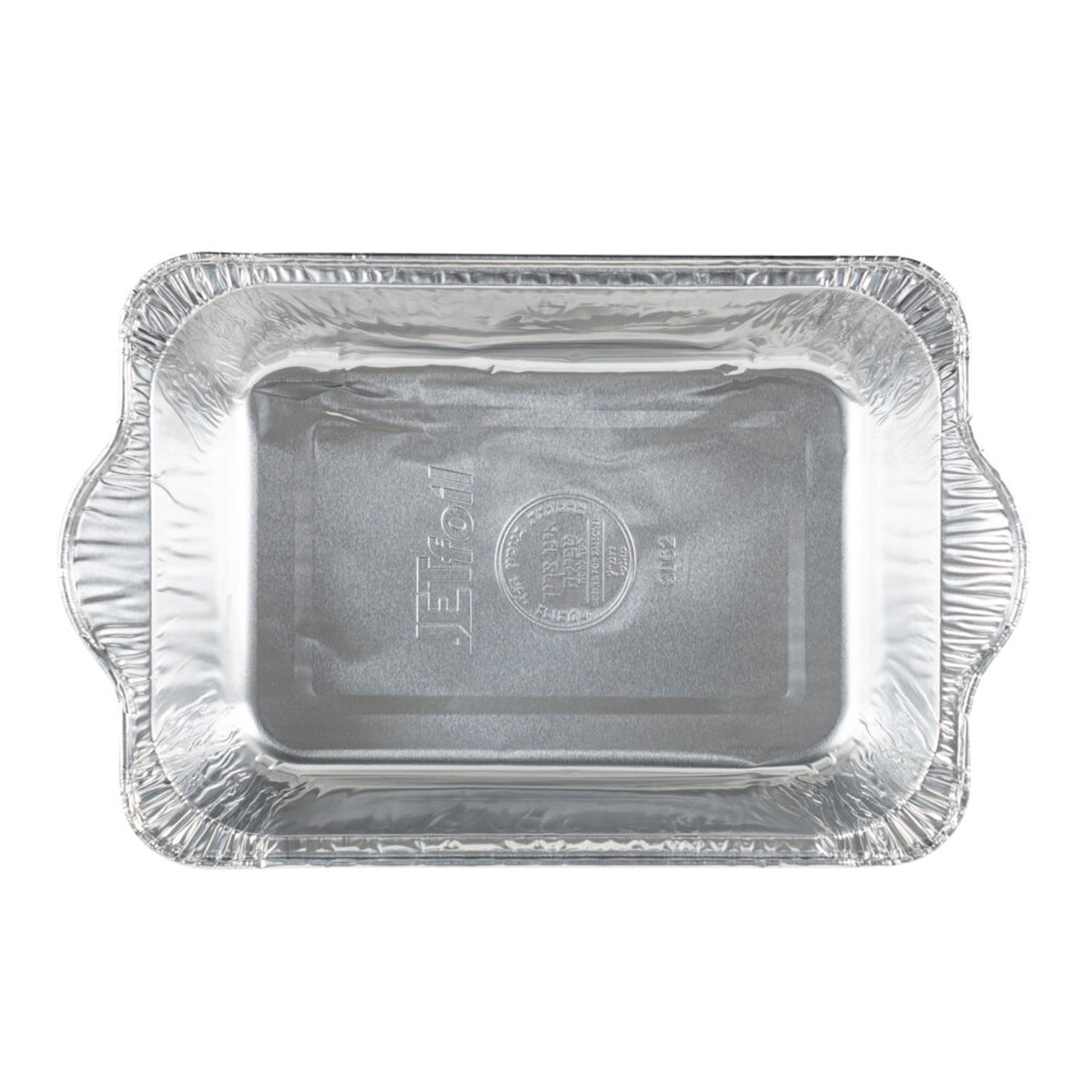 5LB Small Rectangle Pots With Lids Combo Disposable Aluminum