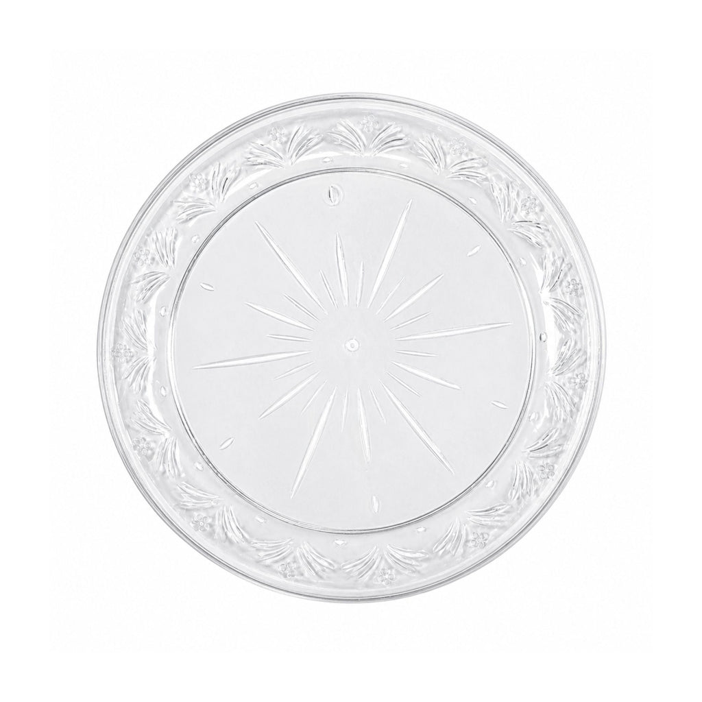*JUMBO PACK* 7" Plastic Plates Clear Disposable