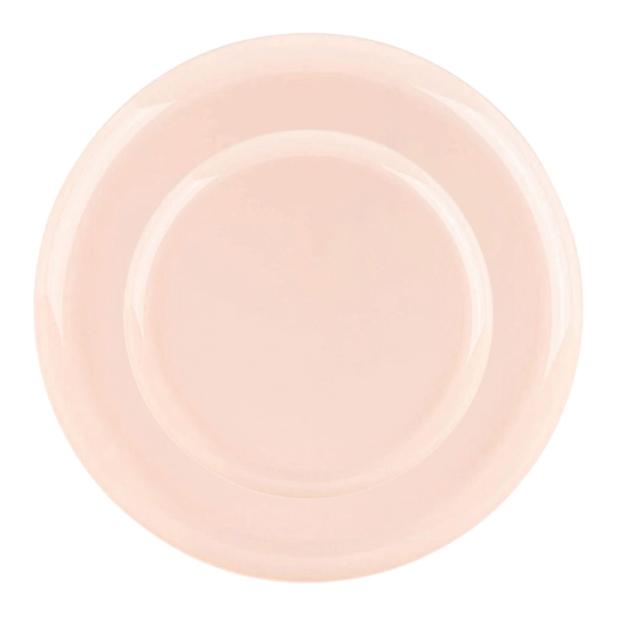 Pink Disposable Dinnerware Set – Elegant Party Pack: Edge