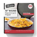 14" Round Silicon Coated Non Stick Parchment Paper Fit Right into your Pizza Maker