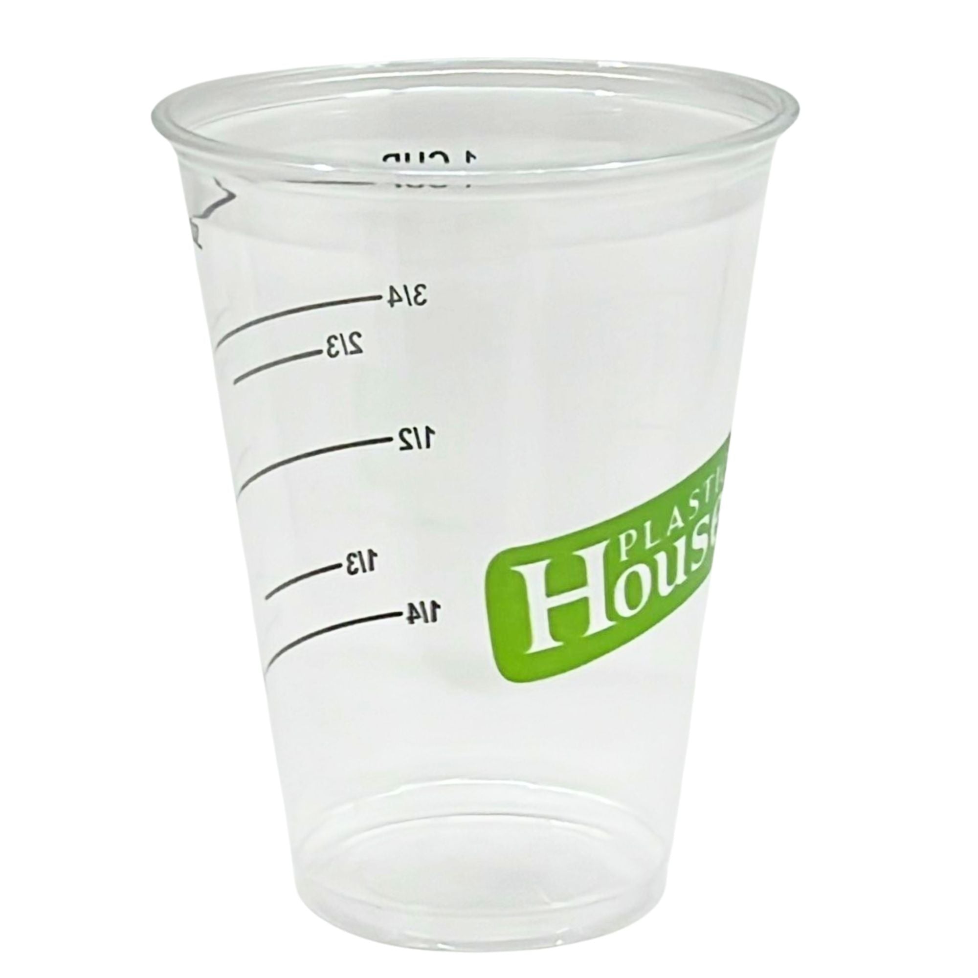 8oz Translucent Plastic Measuring Cups: 20 Pack