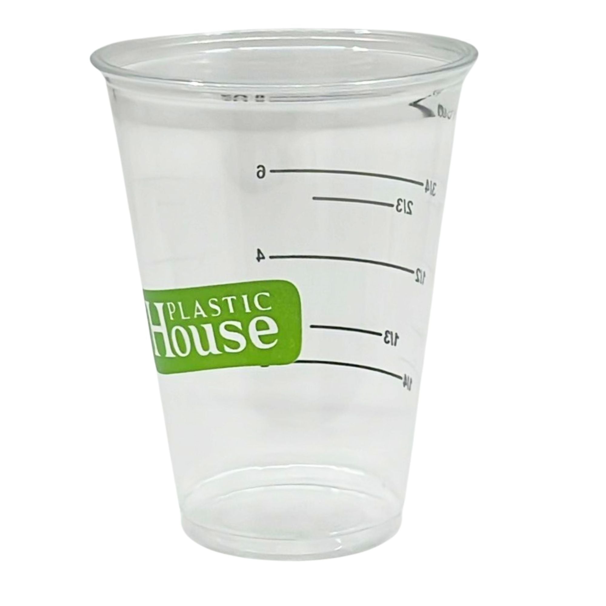 8oz Translucent Plastic Measuring Cups: 20 Pack