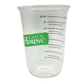 16oz Translucent Plastic Measuring Cups: 12 Pack