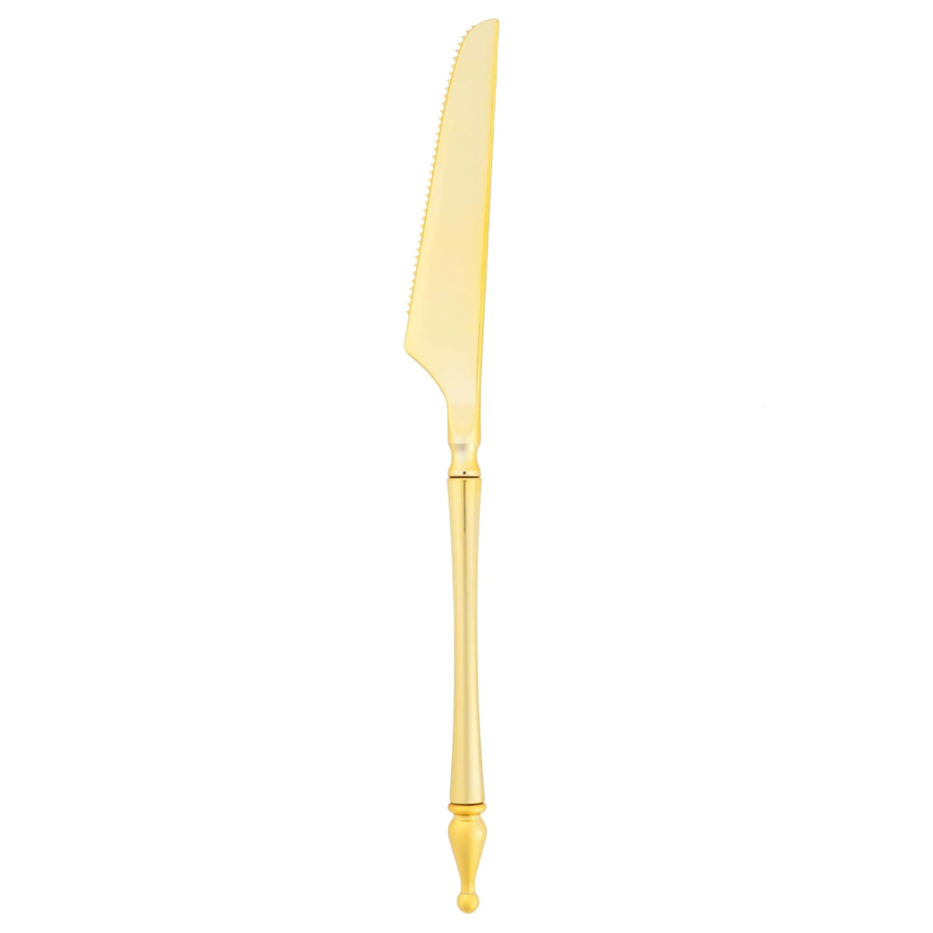 Majestic Cutlery Gold Knives Plastic