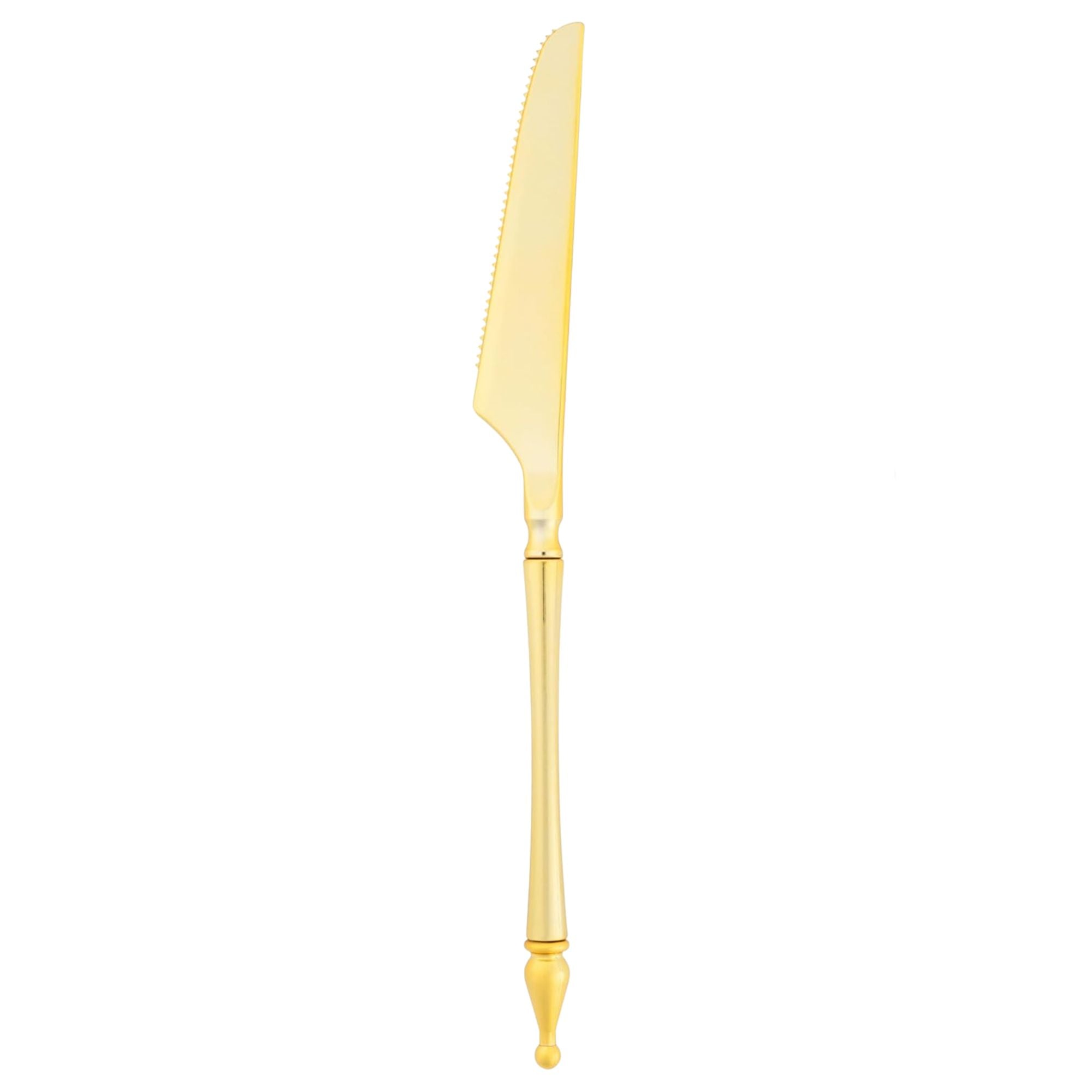 Majestic Cutlery Gold Knives Plastic