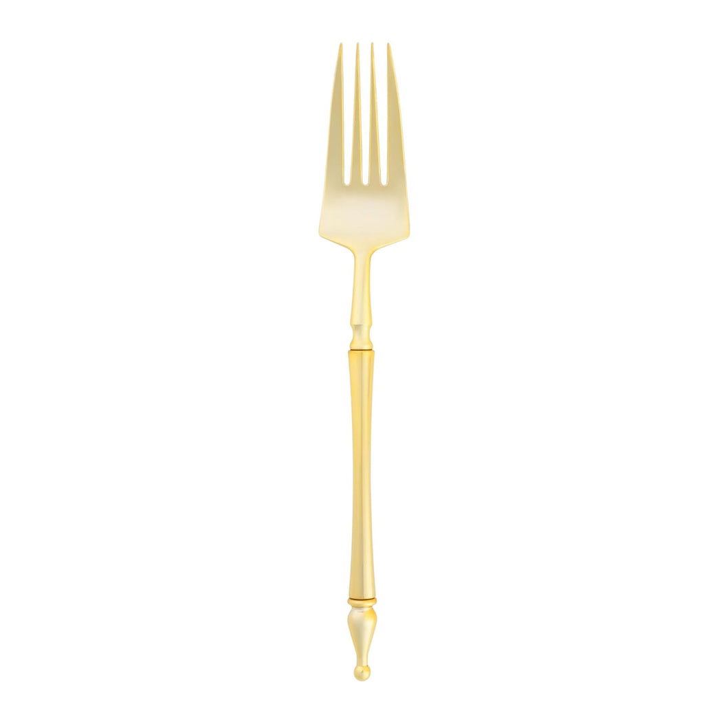 Majestic Cutlery Gold Dinner Forks Plastic