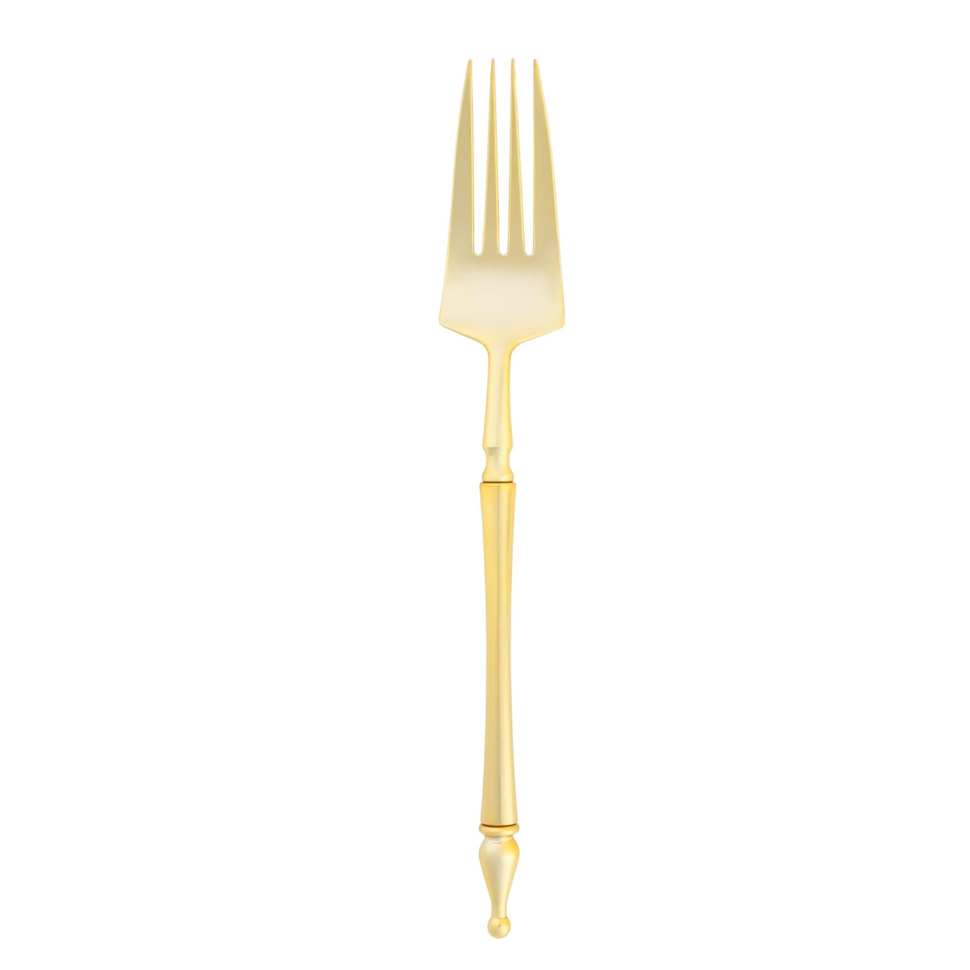 Majestic Cutlery Gold Dinner Forks Plastic