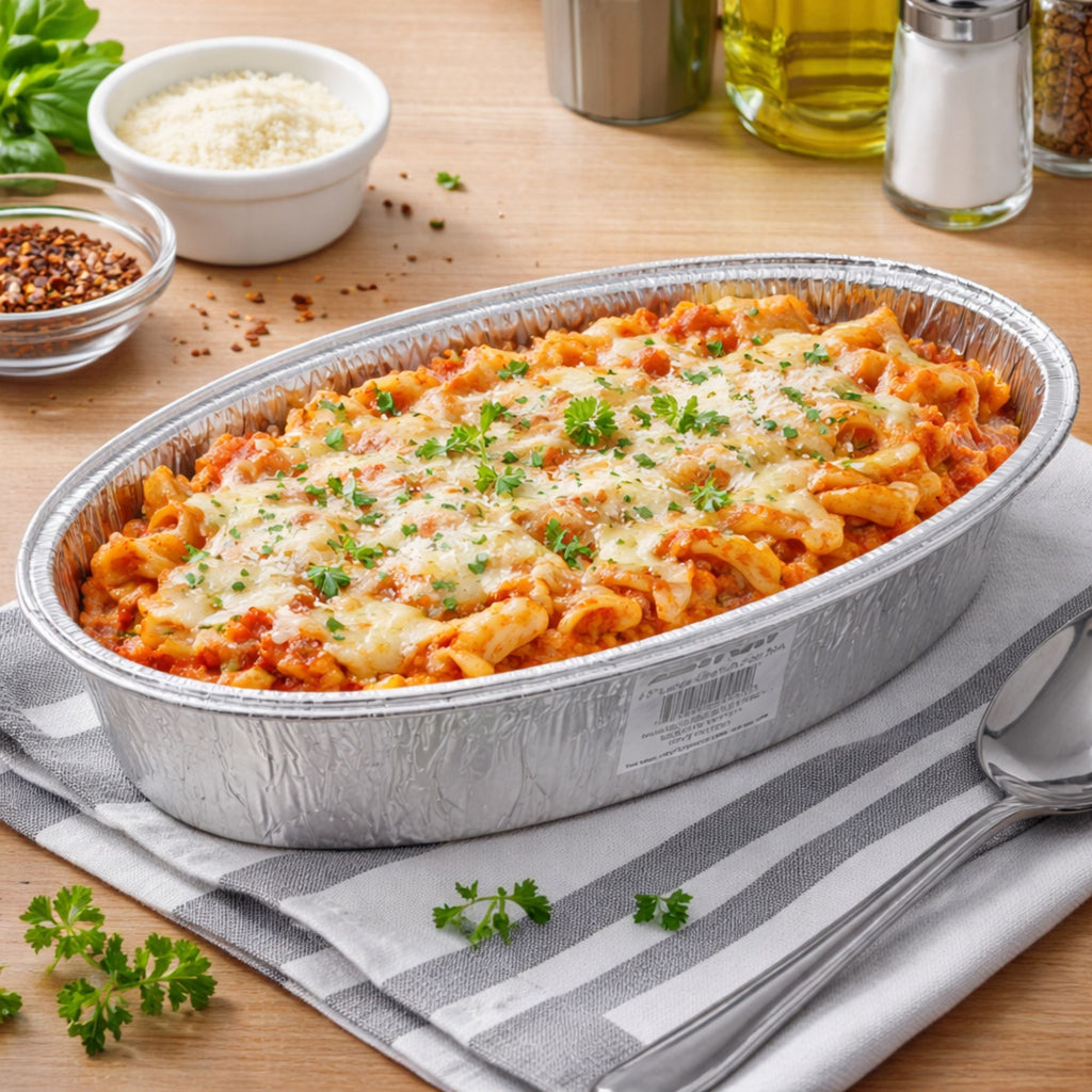5lb Large Oval/Challa Loaf Pan Disposable Aluminum