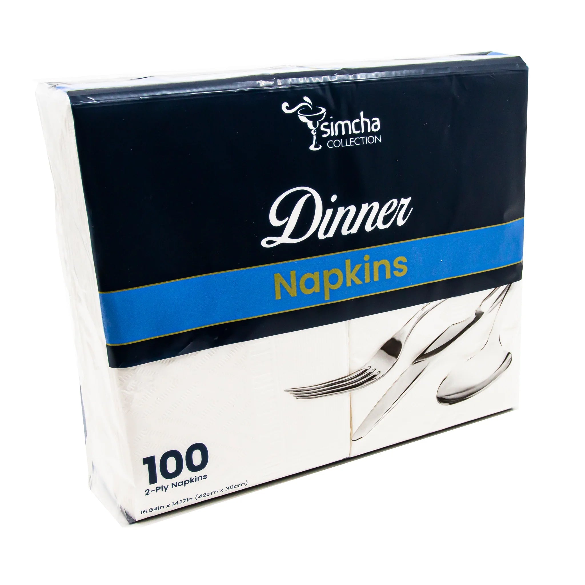 *BUY BULK* White Dinner Napkins 1/8 Fold Value Pack Premium Soft