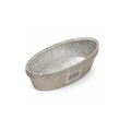 2lb Small Oval/Challa Loaf Pan Disposable Aluminum