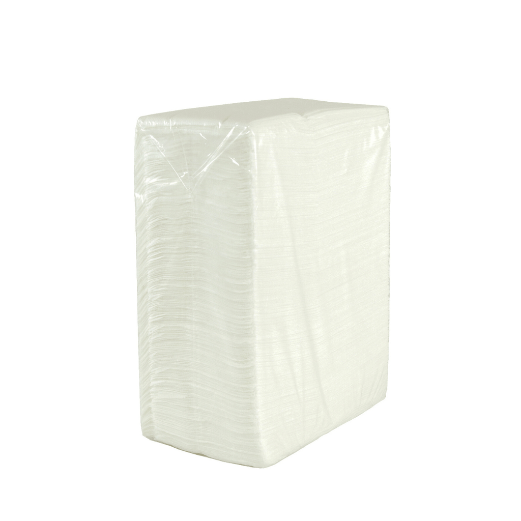 *BUY BULK* White 2 Ply Dinner Napkins