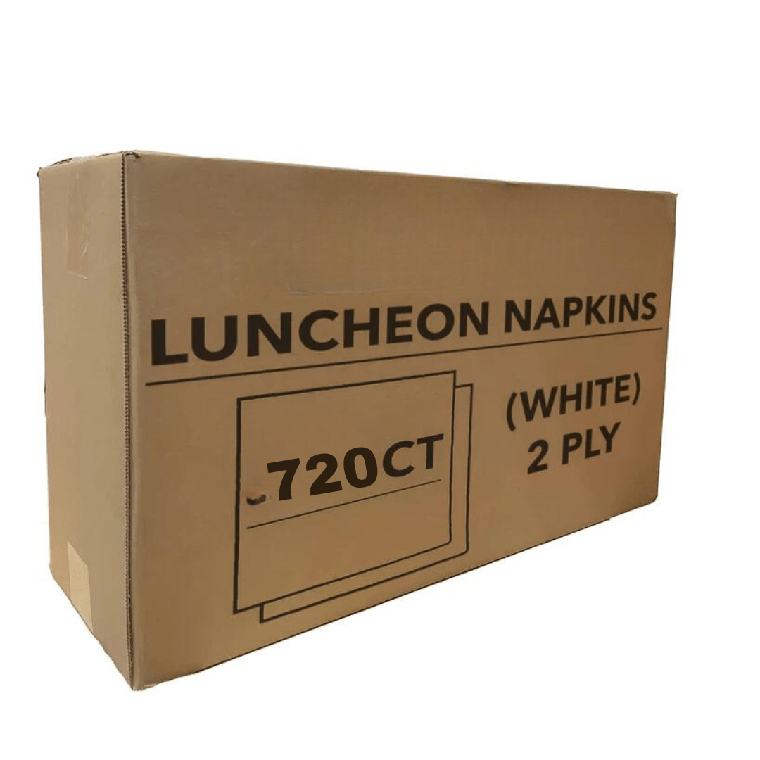 *WHOLESALE* Lunch Napkins 2 Ply White 720/Case