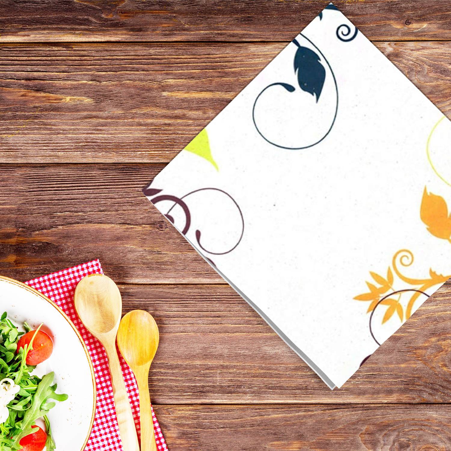 Bella Vite Multicolor Lunch Napkins 40 Pack