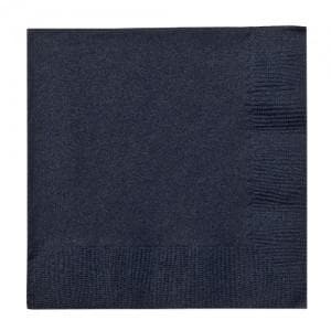 Black Beverage Napkins