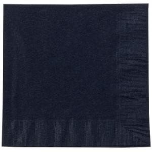 Black Lunch Napkins