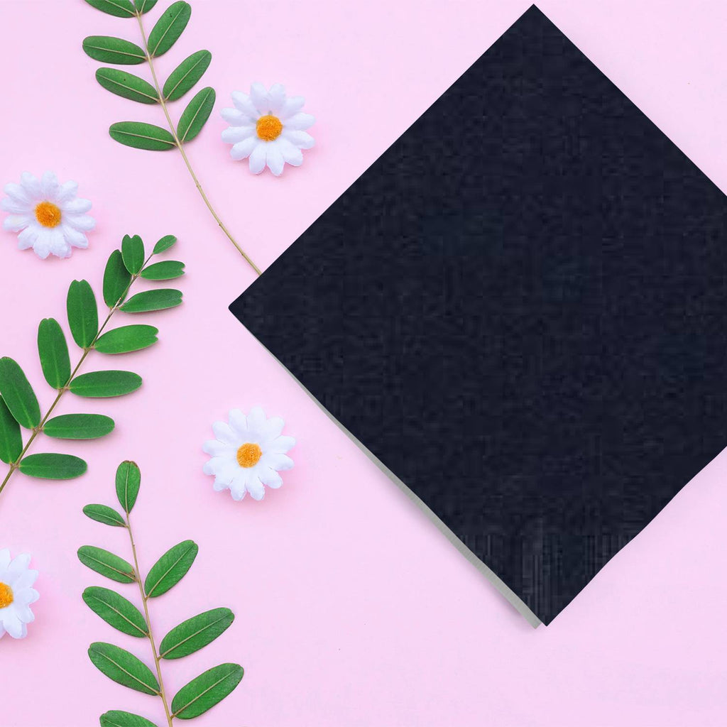 Black Guest Towels